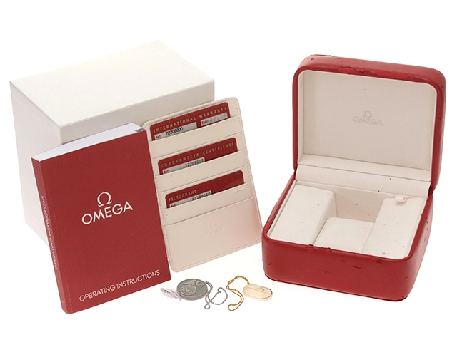 OMEGA オメガ 腕時計 2008年並行品 シーマスター ダイバー300m 2220.80.00 ブルー文字盤 ステンレス 自動巻き【472】SJ