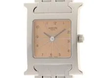 HERMES エルメス Hウォッチ SS HH1.210 クオーツ レディース