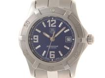 TAG HEUER　タグホイヤー　2000エクスクルーシブ　WN1312.BA0313　ブルー文字盤　ステンレススチール　クオーツ　レディース時計　2148103766985【205】