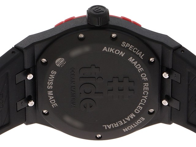 MAURICE LACROIX モーリス・ラクロア クォーツ メンズ AI2008-04000-400J ブラック プラスチック/ラバー 【432】 【2148103767456】