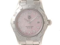 TAG HEUER タグホイヤー アクアレーサー WAF141A.BA0824 SS ステンレススチール ピンクシェル 10Pダイヤモンド クォーツ 【460】2148103767920