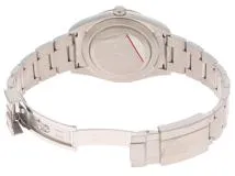 2012年3月並行品 ROLEX ロレックス　メンズ オートマチック　エクスプローラーⅠ 214270 ブラック文字盤 SS サテンバックル【472】HK