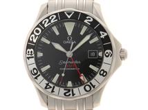 OMEGA オメガ　メンズ オートマチック　シーマスター300 GMT 2534.50.00 ブラック文字盤 SS【472】HK
