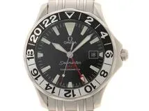 OMEGA オメガ　メンズ オートマチック　シーマスター300 GMT 2534.50.00 ブラック文字盤 SS【472】HK