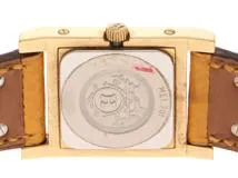 HERMES エルメス メドール ME1.201 GP レザー ホワイト クォーツ ○Y【460】2148103769214