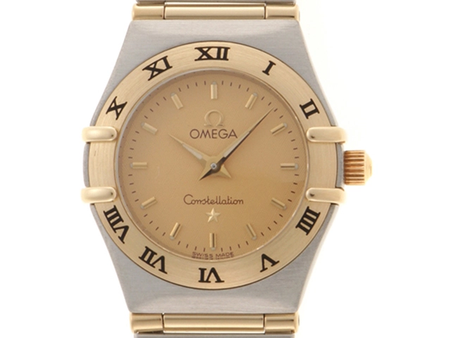 OMEGA　オメガ　コンステレーション ミニ　1262.10　YG/SS　シャンパン　レディース　クォーツ2148103769221【432】
