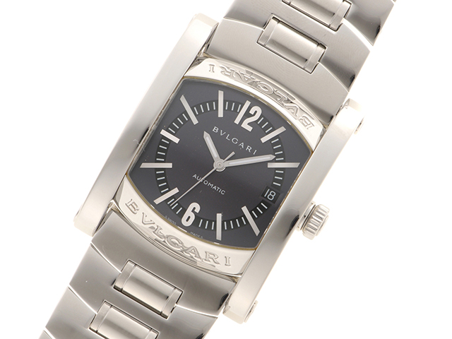 BVLGARI ブルガリ アショーマ オートマチック AA44S ネイビー メンズ