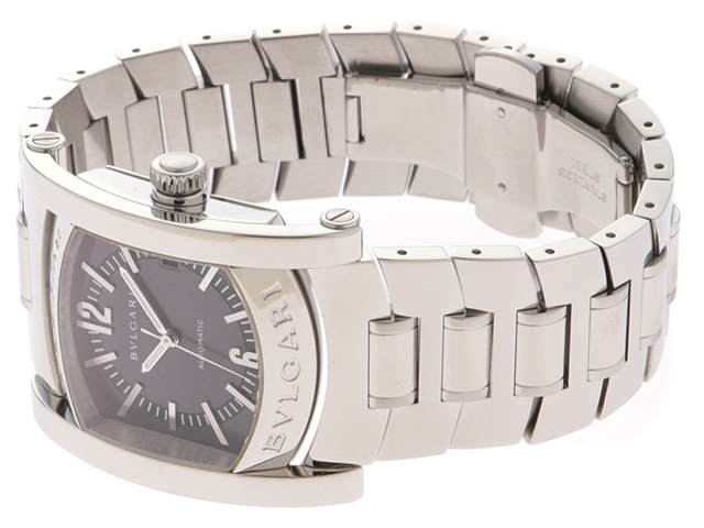 BVLGARI ブルガリ アショーマ オートマチック AA44S ネイビー メンズ