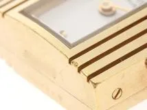 HERMES エルメス ケリーウォッチ KE1.201 GP/レザー ホワイト クォーツ ○Z 【460】2148103769351