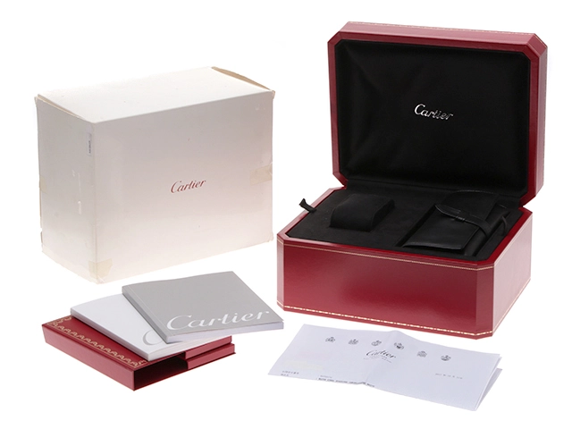 Cartier 　　カルティエ 　　ロードスターＸＬ 　クロノグラフ 　　W62006X6 　　SS 　シルバー　　自動巻き 　メンズ 　シルバー　　【436】　　2148103770319