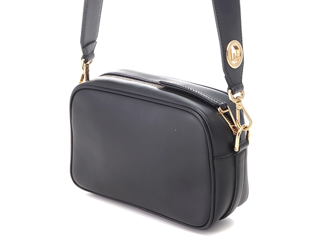 FENDI フェンディ キャム ショルダーバッグ ブラック レザー 8BT287【431】2148103770418