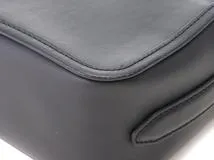 FENDI　フェンディ　キャム 　ショルダーバッグ　 ブラック　 レザー　8BT287【431】2148103770418