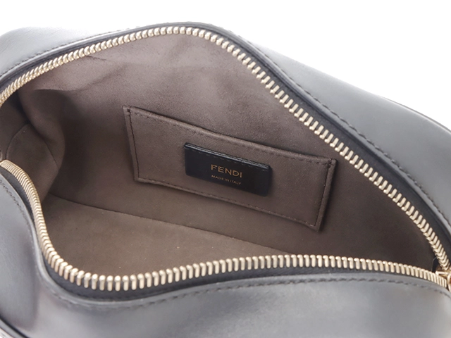 FENDI フェンディ キャム ショルダーバッグ ブラック レザー 8BT287【431】2148103770418