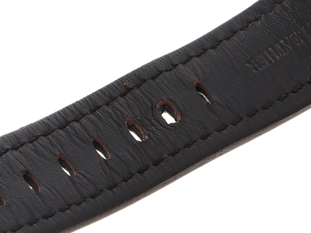 P番 PANERAI パネライ 時計 ルミノール ベース PAM00112 ブラック文字盤 SS/クロコダイルレザー 手巻き メンズ M