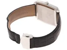 TAG HEUER タグホイヤー　モナコ　ブラック文字盤/レザーベルト　SS/革　WAW131A.FC6177　【471】N　2148103770715