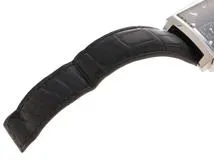 TAG HEUER タグホイヤー 腕時計 モナコ SS/革 ブラック WAW131A.FC6177 クォーツ  2148103770715 【200】