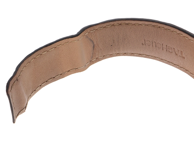 TAG HEUER タグホイヤー 腕時計 モナコ SS/革 ブラック WAW131A.FC6177 クォーツ  2148103770715 【200】