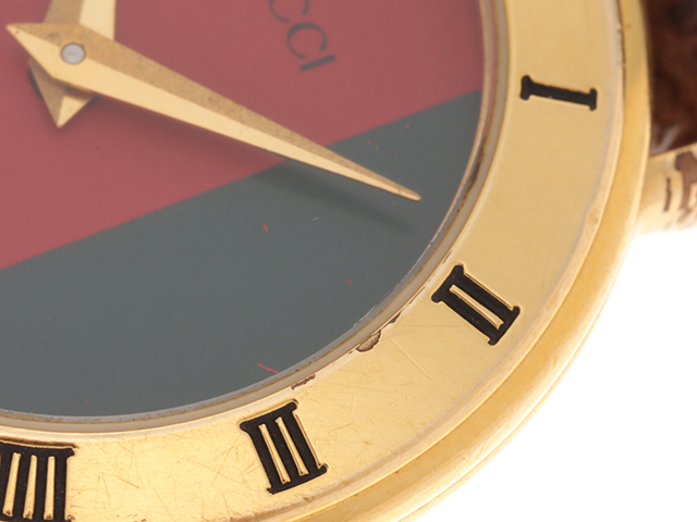 シェリー GUCCI グッチ Gフレーム シェリーライン 腕時計 ステンレス