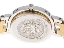 HERMES　エルメス　クリッパーコンビ　CL4.220　ホワイト文字盤　GP/ステンレススチール　クオーツ　レディース時計　2148103770791【207】