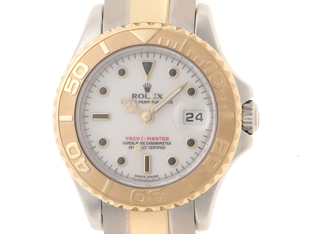 K番 ROLEX ロレックス 時計 ヨットマスター 169623 ホワイト文字