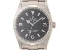 M番国際保証書有　ROLEX　ロレックス　時計　エクスプローラーⅠ　114270　ブラック文字盤　SS　自動巻き　メンズ　M