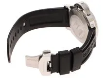 PANERAI　パネライ　ルミノール パワーリザーブ　腕時計　ステンレス/ラバー　黒文字盤　自動巻き　PAM00090/OP6762　2148103772221【437】