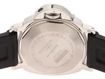 PANERAI　パネライ　ルミノール パワーリザーブ　腕時計　ステンレス/ラバー　黒文字盤　自動巻き　PAM00090/OP6762　2148103772221【437】