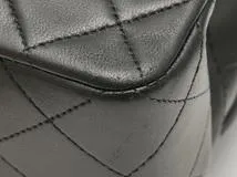 CHANEL　シャネル　マトラッセＷフラップ23　Ｗチェーンショルダー　ブラック／ＧＰ　ラムスキン　A01113【430】2148103773785