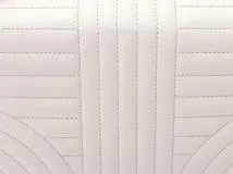 PRADA　プラダ 　バッグ　ダイアグラム チェーンショルダー ホワイト レザー　1BD108　2148103777301【437】