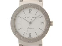 BVLGARI　ブルガリ　ブルガリ ブルガリ　BB33SSAUTO　ホワイト　SS　男女兼用　自動巻き2148103777585【432】