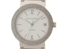 BVLGARI　ブルガリ　ブルガリ ブルガリ　BB33SSAUTO　ホワイト　SS　男女兼用　自動巻き2148103777585【432】