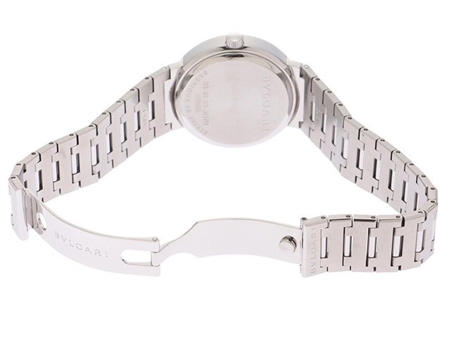 BVLGARI　ブルガリ　ブルガリ ブルガリ　BB33SSAUTO　ホワイト　SS　男女兼用　自動巻き2148103777585【432】