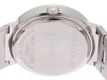 BVLGARI　ブルガリ　ブルガリ ブルガリ　BB33SSAUTO　ホワイト　SS　男女兼用　自動巻き2148103777585【432】
