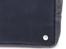 PRADA　プラダ　1BG439　パンチング　カナパ　ミニ　ネイビー/シルバー　デニム【433】2148103778513