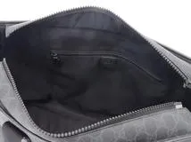GUCCI　グッチ　GGスプリーム　2Wayトートバッグ　ブラック　PVC/カーフ【433】2148103779183
