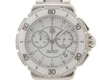 TAG HEUER タグホイヤー フォーミュラ1 CAH1213.BA0863 CE/SS セラミック/ステンレススチール ホワイト 12Pダイヤモンド ダイヤベゼル クォーツ 【460】2148103780936
