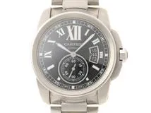 Cartier カルティエ カリブル ドゥ カルティエ W7100016 SS ステンレススチール ブラック オートマチック 【460】2148103780967