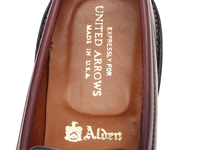 Alden オールデン　7ハーフD ALDEN オールデン D5812 8D バーガンディ パンチド キャップトゥ