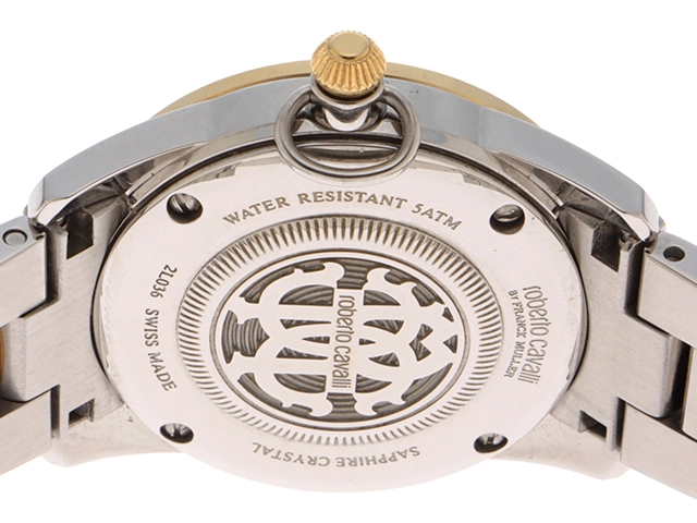Roberto Cavalli 　ロベルトカヴァリ バイ フランクミュラー　RV2L036M0101　クォーツ【430】2148103782466