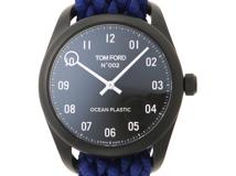TOM FORD　トムフォード　No.2 オーシャンプラスチック　TFT002023　男性用クオーツ時計【430】2148103782589
