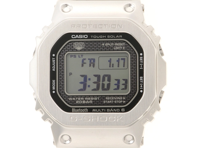 CASIO　カシオ　時計　G-SHOCK FULL-METAL　GMW-B5000D-1JF　デジタル　ステンレススチール　電波ソーラー