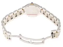 Cartier　カルティエ　時計　マスト21SM　W10073R6　レディース　クオーツ　SS/GP　シルバー文字盤【431】2148103782824