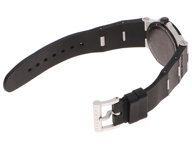 BVRGALI ブルガリ　時計　アルミニウム　AL32A BVLGARI ブルガリ 時計 アルミニウム AL32A シルバー文字盤 レディース