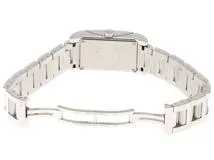 BVLGARI 　ブルガリ　レッタンゴロ　RT39S　ホワイト文字盤　ステンレススチール　クオーツ　レディース時計　2148103782862【207】