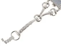 GUCCI グッチ　レディース クオーツ　シニョーリア 116.5 YA116502 ブルーシェル文字盤 SS【472】HK