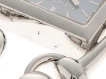 GUCCI グッチ　レディース クオーツ　シニョーリア 116.5 YA116502 ブルーシェル文字盤 SS【472】HK