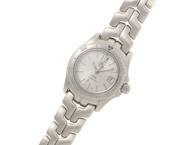 TAG HEUER タグホイヤー リンク デイト WT1412-0 SS ステンレススチール シルバー文字盤 クォーツ 【460】2148103783548