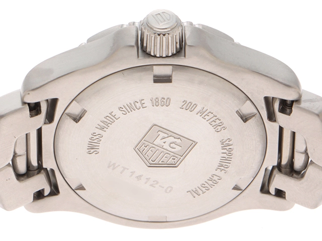 TAG HEUER タグホイヤー リンク デイト WT1412-0 SS ステンレススチール シルバー文字盤 クォーツ 【460】2148103783548