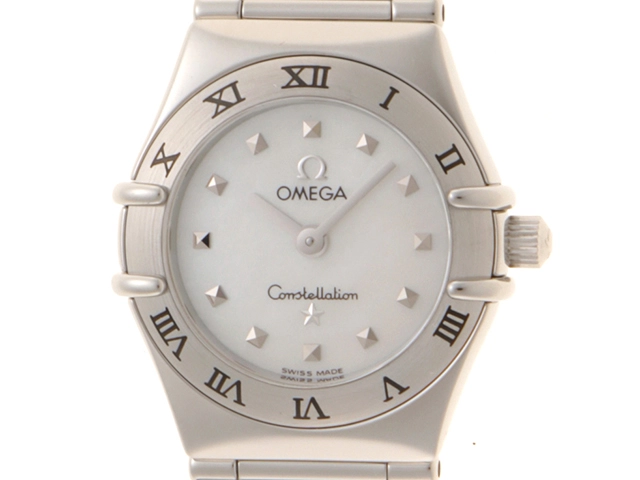 【美品】 OMEGA オメガ 生産終了 ミニ マイチョイス コインステレーション コンステレーション