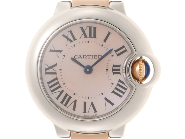 未使用)CARTIER カルティエ バロンブルー SM W6920034（商品ID